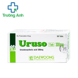 Uruso 300mg - Thuốc điều trị sỏi mật của Hàn Quốc