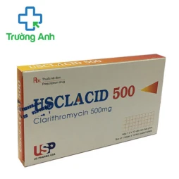 USclacid 500 USP - Thuốc điều trị iêm tai giữa, viêm xoang cấp