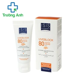 Uveblock light tinted SPF 80 - Kem chống nắng hiệu quả của Pháp