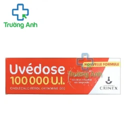 Uvedose 100000U.I Crinex - Bổ sung Vitamin D3 cho trẻ