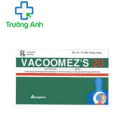 Vacoomez'S 20 - Thuốc điều trị loét dạ dày - tá tràng của Vacopharm