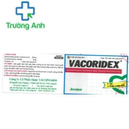 Vacoridex 4mg- Thuốc điều trị chứng cảm lạnh, cảm cúm của Vacopharm