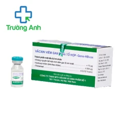 Gene – HBvax - Vắc xin viêm gan B, giúp phòng bệnh viêm gan B hiệu quả