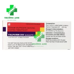 Valparin 200mg- Thuốc điều trị động kinh hiệu quả của Ấn Độ