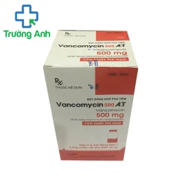 Vancomycin 500 A.T - Thuốc điều trị nhiễm trùng nặng hiệu quả