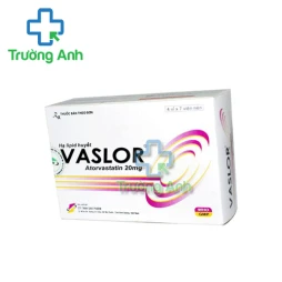 Vaslor-20 - Thuốc điều trị tăng cholesterol của Davipharm