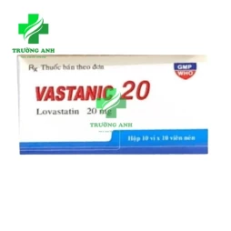 Vastanic 20 - Điều trị tăng cholesterol máu hiệu quả