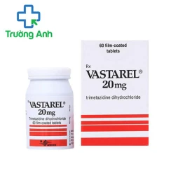 Vastarel 20mg - Hỗ trợ điều trị đau thắt ngực ổn định của Pháp
