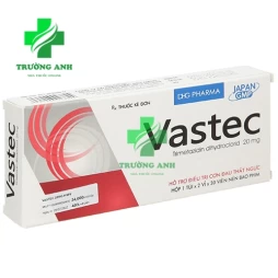 Vastec 20mg - Điều trị đau thắt ngực hiệu quả của DHG