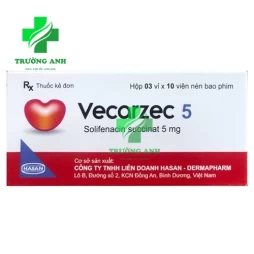 Vecarzec 5 Hasan - Thuốc điều trị tiểu không tự chủ