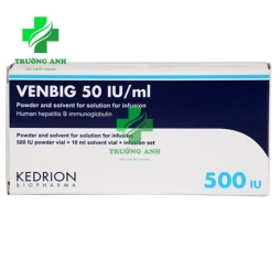 Venbig 2500IU - Phòng ngừa viêm gan B cho trẻ sơ sinh hiệu quả