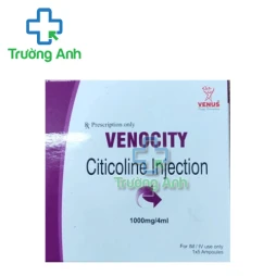 Zoledronic acid for injection 4mg Venus - Trị tăng calci huyết
