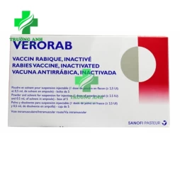 VERORAB VẮC XIN DẠI -  Phòng bệnh dại cho người lớn và trẻ em
