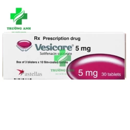 Vesicare 5mg - Điều trị tiểu són, tiểu nhiều lần của Hà Lan