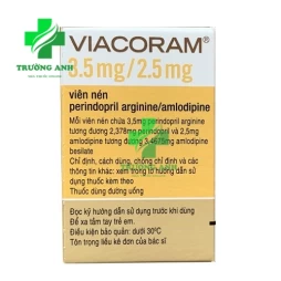 Viacoram 3.5mg/2.5mg - Điều trị tăng huyết áp hiệu quả