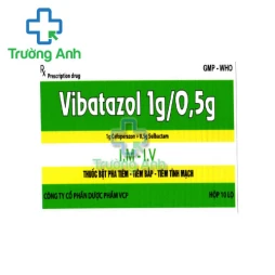 Vibatazol 1g/0,5g VCP - Thuốc điều trị nhiễm khuẩn hiệu quả