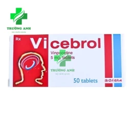 Vicebrol 5mg Biofarm - Thuốc điều trị rối loạn tuần hoàn máu não