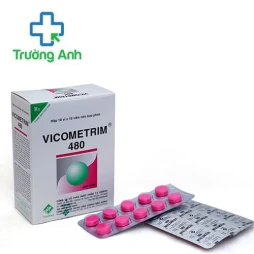 Vicometrim 480 Vidipha - Điều trị nhiễm khuẩn đường tiết niệu, đường hô hấp