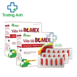 Viên Sắt Bomex - Sản phảm bổ sung sắt và acid folic cho cơ thể