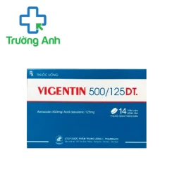 Vigentin 500/125 DT. - Thuốc điều trị bệnh do nhiễm khuẩn