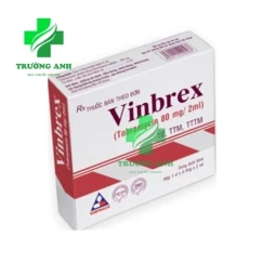 Vinbrex 80mg/2ml - Thuốc điều trị nhiễm khuẩn của Vinpharco