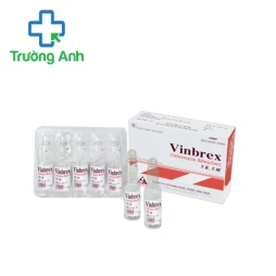Vinbrex 80mg/2ml - Thuốc điều trị nhiễm khuẩn của Vinpharco