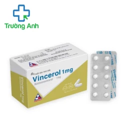 Vincerol 1mg - Thuốc điều trị bệnh tim của Vinpharco