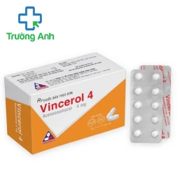Vincerol 4mg - Thuốc điều trị bệnh tim của Vinpharco