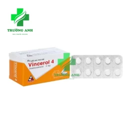 Vincerol 4mg - Thuốc điều trị bệnh tim của Vinpharco