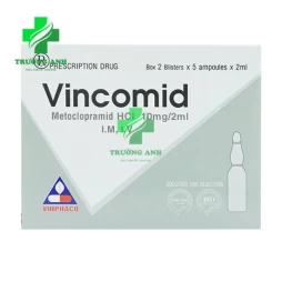 Vincomid 10mg/2ml - Thuốc điều trị cơn buồn nôn và nôn