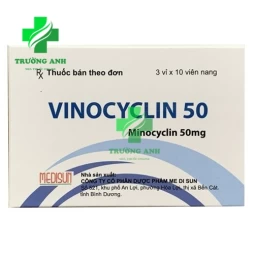 Vinocyclin 50 - Thuốc điều trị bệnh nhiễm khuẩn của Me Di Sun