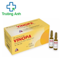 Vinopa 40mg/2ml - Thuốc làm giảm co thắt cơ, giảm đau của Vinphaco