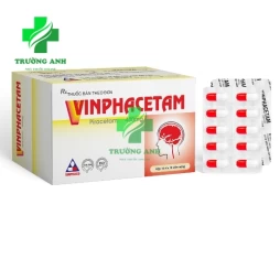 Vinphacetam 400mg - Thuốc điều trị thiếu máu lên não của Vinphaco