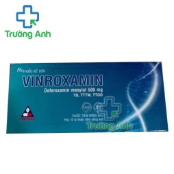 Vinroxamin 500mg Vinphaco - Thuốc điều trị ngộ độc sắt 