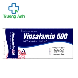 Vinsalamin 500 Vinphaco - Thuốc điều trị viêm loét đại trực tràng