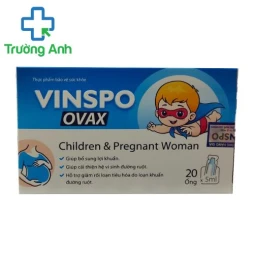 Vinspo Ovax Tradiphar - Bổ sung lợi khuẩn cho đường ruột