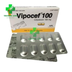 Vipocef 100 (viên) Pharimexco - Thuốc điều trị viêm amidan