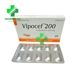 Vipocef 200 - Thuốc điều trị nhiễm khuẩn hiệu quả của DCL