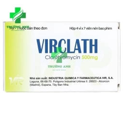 Virclath 500mg VIR - Điều trị các bệnh nhiễm khuẩn hiệu quả