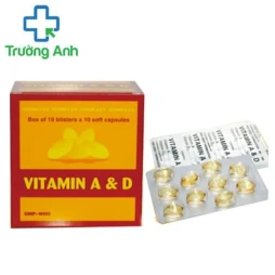 Vitamin A & D Vidipha - Giúp bổ sung vitamin A và D cho người thiếu hụt