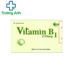 Vitamin B1 250mg Tipharco - Điều trị bệnh thiếu hụt vitamin B1