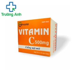 Vitamin C 500 S.Pharm - Điều trị bệnh do thiếu Vitamin C