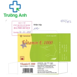 Vitamin E 1000 - Viên bổ sung Vitamin E hiệu quả của Pymepharco