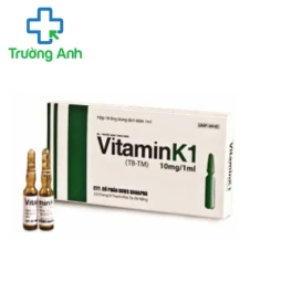 Vitamin K1 10mg/1ml Danapha - Đề phòng xuất huyết não cho trẻ sơ sinh