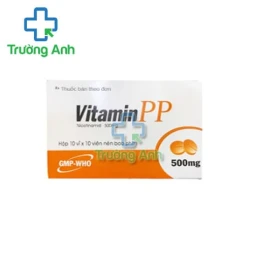 Vitamin PP 500mg Tipharco - Thuốc uống điều trị pellagra hiệu quả 
