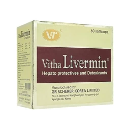 Vitha Livermin - Thuốc điều trị gan mãn tính, gan nhiễm mỡ hiệu quả