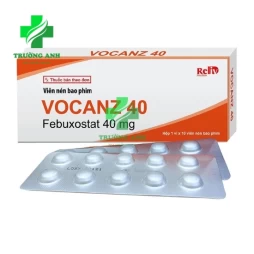 Vocanz 40mg - Thuốc điều trị tăng axit uric máu mãn tính hiệu quả
