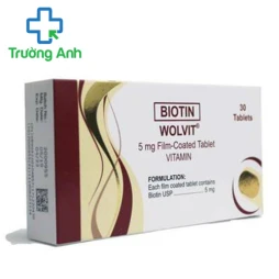 Wolvit 5mg - Thuốc điều trị hụt biotin do chế độ ăn hiệu quả