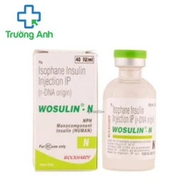 Wosulin - N 40IU/ml x 10ml - Thuốc điều trị bệnh đái tháo đường