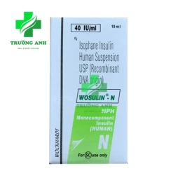 Wosulin - N 40IU/ml x 10ml - Thuốc điều trị bệnh đái tháo đường